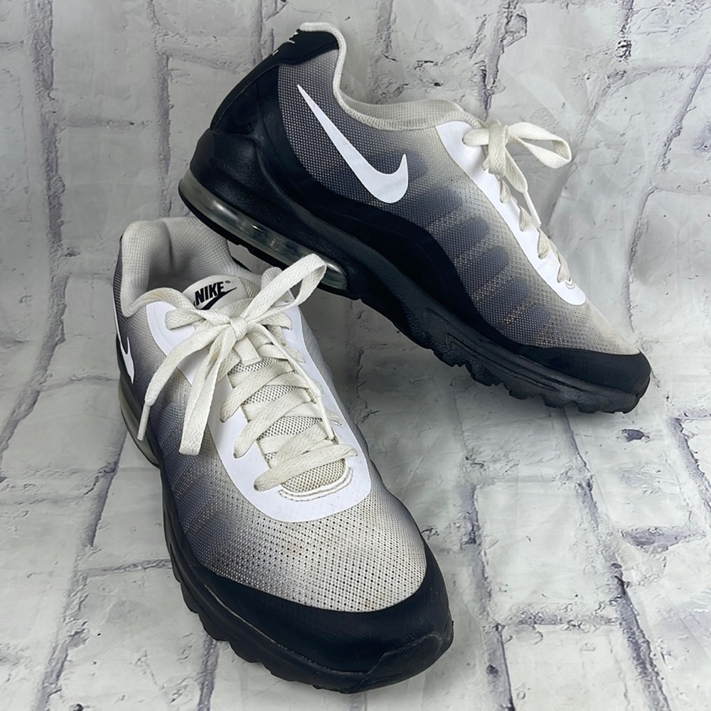 Nike Air Max Invigor Print 749688-010 Wolf Grey Black Men's Sneakers
